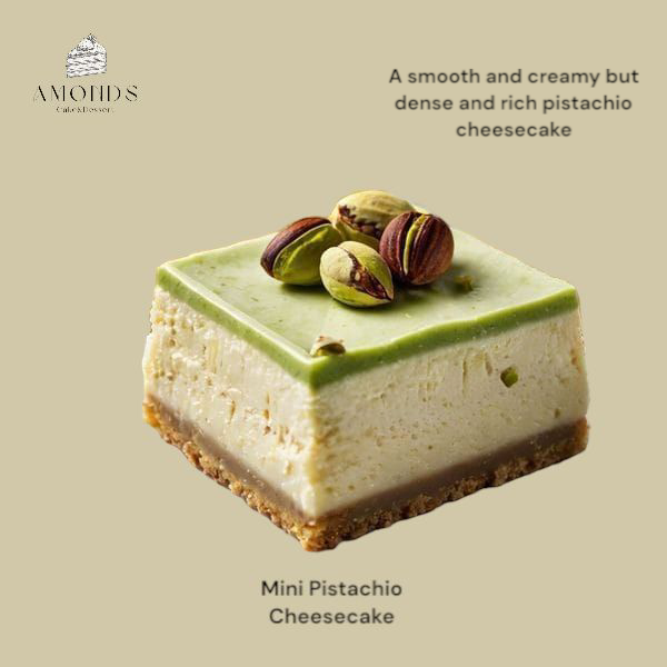 Mini Pistachio Cheesecake ( for 1 person )