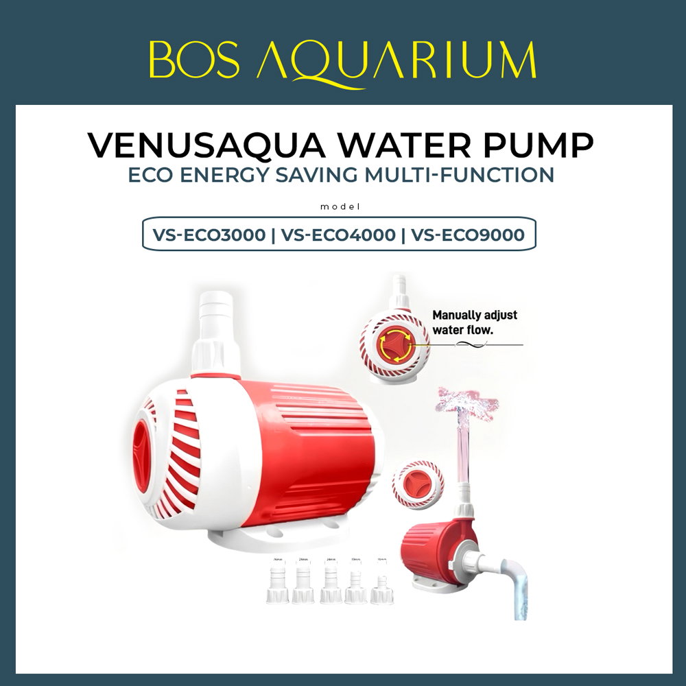 VenusAqua Water Pump Energy Saving Aquarium Fish Pam Akuarium (ECO3000/ECO4000/ECO9000) Venus Aqua_1