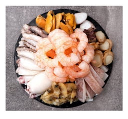 냉동 8가지 해물믹스1.1kg Frozen 8-Type Seafood Mix 1.1kg