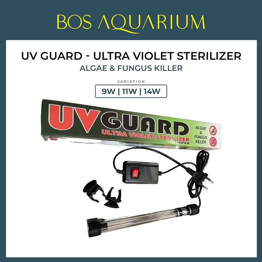 UV GUARD AQUARIUM / POND ULTRA VIOLET STERILIZER UV LIGHT REMOVE ALGAE & FUNGUS