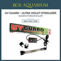 UV GUARD AQUARIUM / POND ULTRA VIOLET STERILIZER UV LIGHT REMOVE ALGAE & FUNGUS