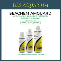 Seachem AmGuard - Ammonia Remover Am Guard ( 100ml / 250ml  / 500ml ) Am Guard