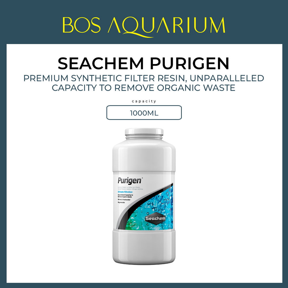 Seachem Purigen - Removes Soluble & Insoluble Impurities from water (1000ml)