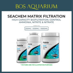 Seachem Filtration Canister Aquarium Biomedia Pumice - Matrix / Denitrate / Purigen