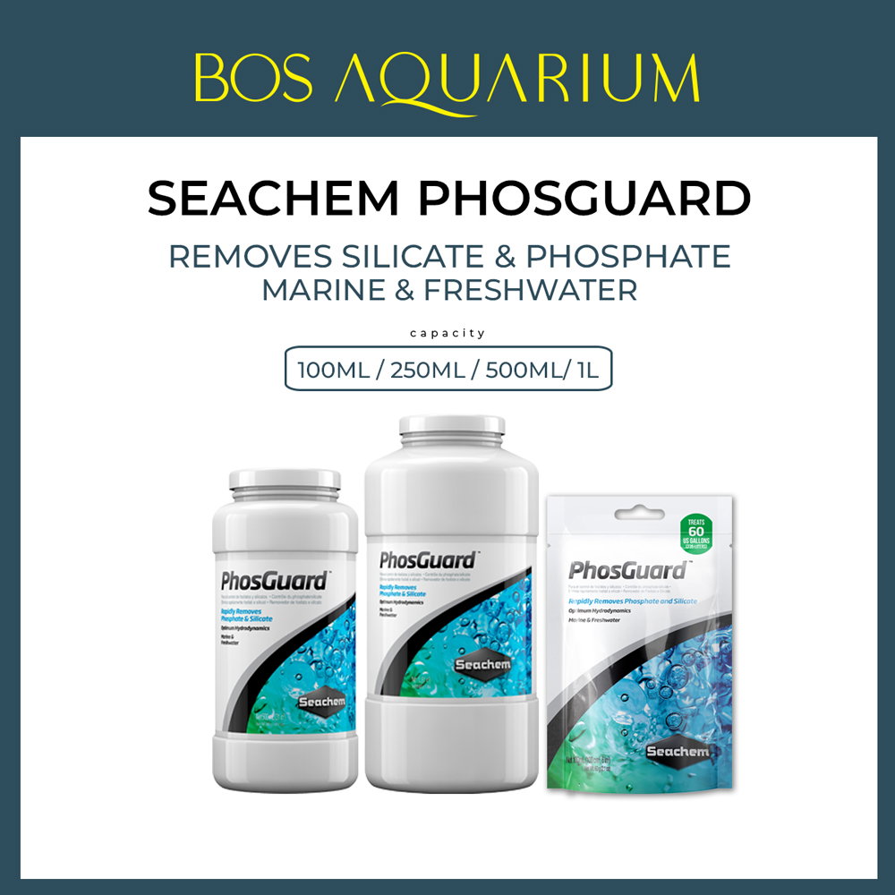 Seachem PhosGuard - Phosphate Remover Reducer Remove Reduce Phos Guard (100ml / 250ml / 500ml / 1L)_0
