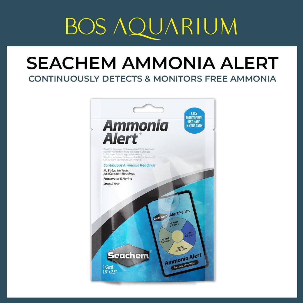 Seachem Water Testing Aquarium Aquascape Fish ( Ammonia Alert / Alert Combo / pH Alert ) Seachem Sensor Technology_1