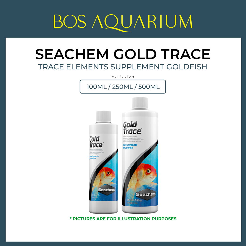 Seachem Gold Trace - Trace elements supplement goldfish ( 250ml / 500ml )_0
