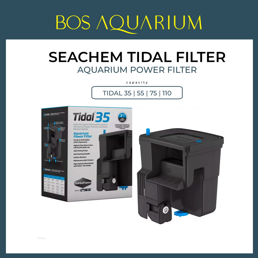 Seachem Tidal Power Filter / Aquarium Filter System (35 | 55 | 75 | 110)_0