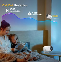 Xgody Gimbal 3 Mini Projector