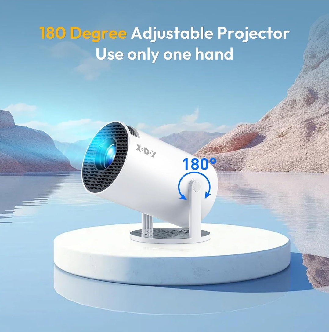 Xgody Gimbal 3 Mini Projector_2