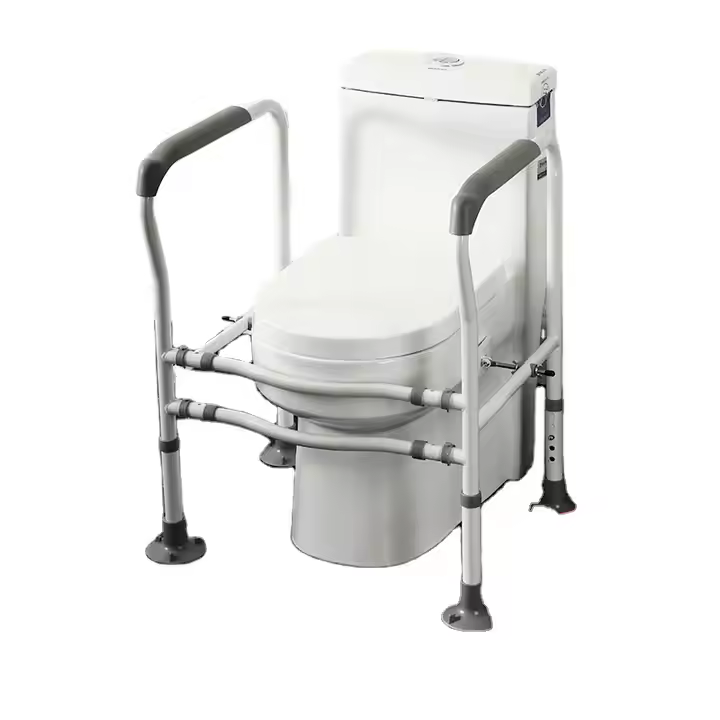 Toilet safety handrail