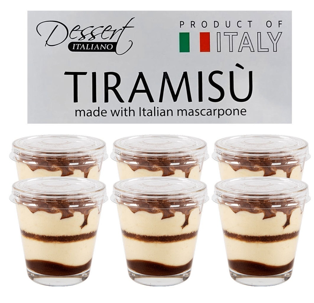 코스트코 이탈리안 티라미수 컵 85g x 6 이태리 냉장 디저트 [원산지:이탈리아] Costco Italian Tiramisu Cups 85g x6 (Product of Italy)_0