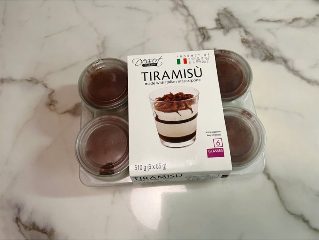코스트코 이탈리안 티라미수 컵 85g x 6 이태리 냉장 디저트 [원산지:이탈리아] Costco Italian Tiramisu Cups 85g x6 (Product of Italy)_3