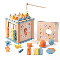 Kids Educational Busy Board