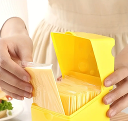 Cheese Slice Preservation Refrigerator Storage Container 