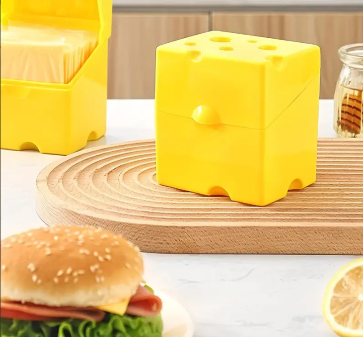 Cheese Slice Preservation Refrigerator Storage Container