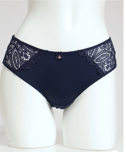 Shelley-midi navy blue