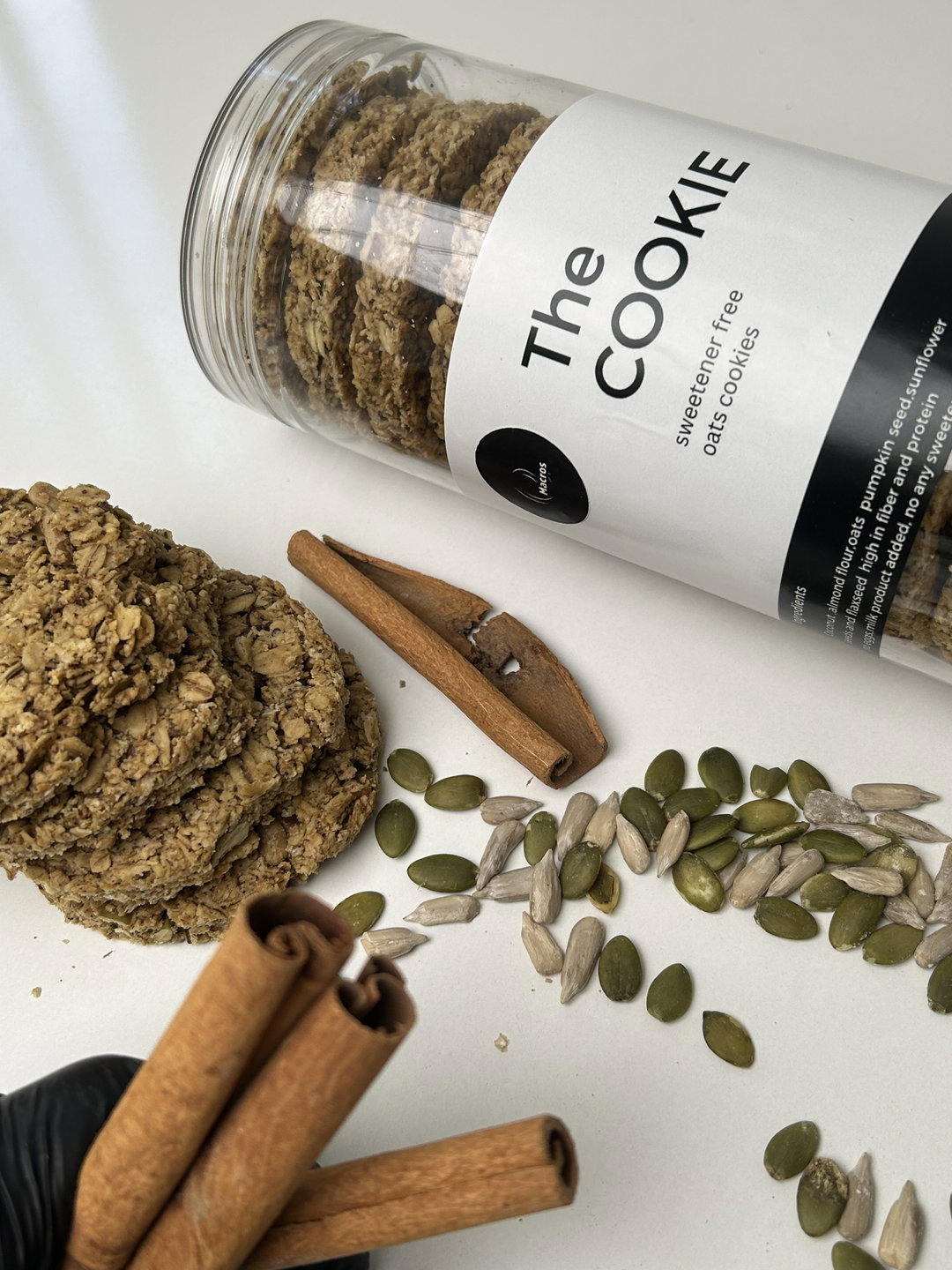 Sweetener Free Oats Cookies