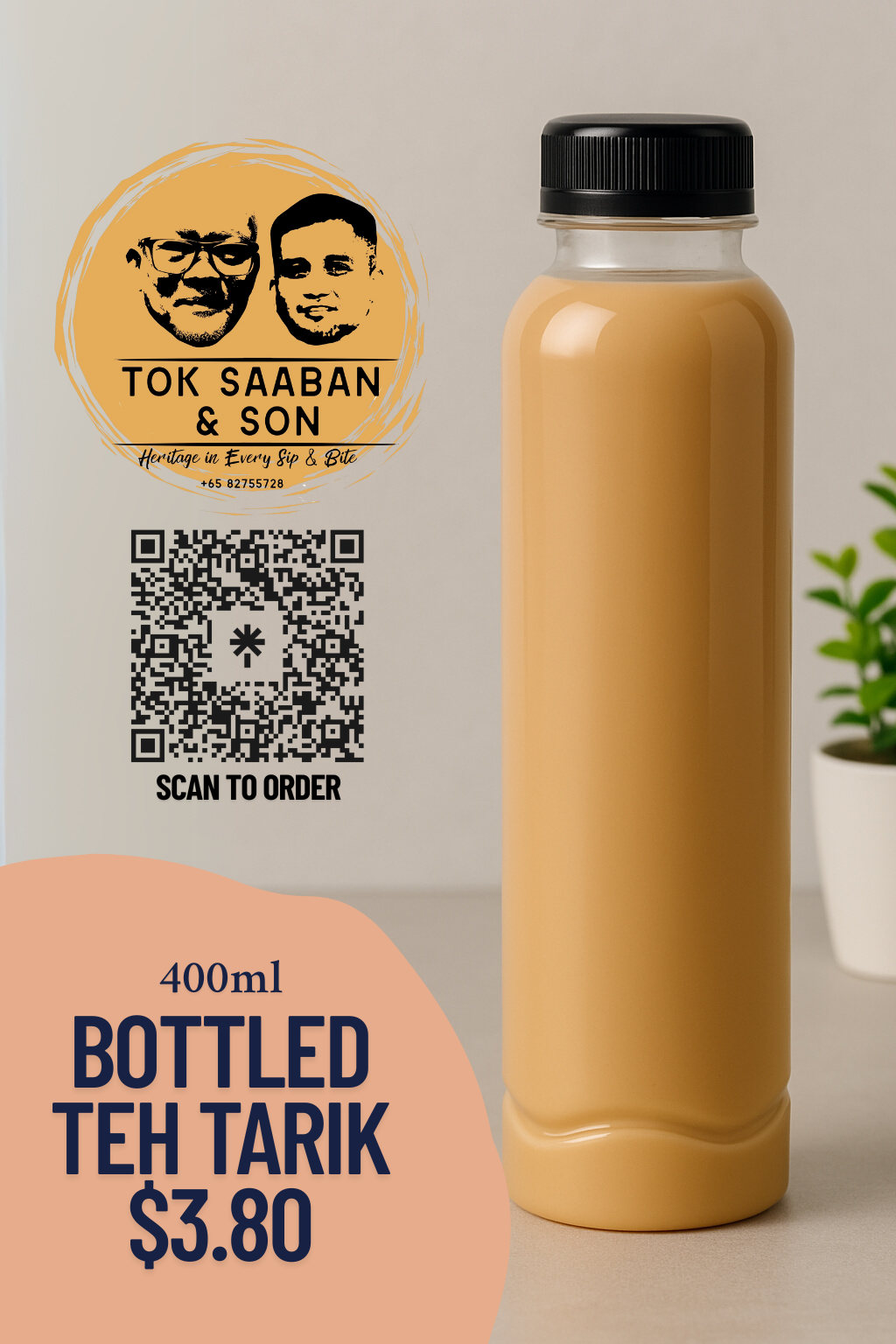 Bottled Teh Tarik 400ml | 250ml_0