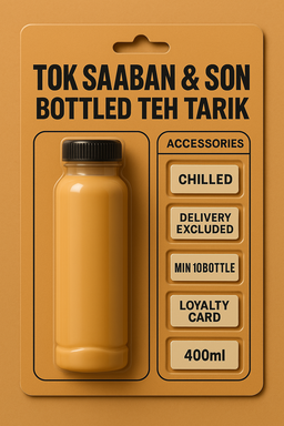 Bottled Teh Tarik 400ml | 250ml