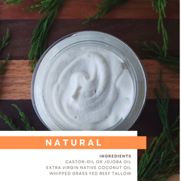 Whipped Tallow Natural (unscented)