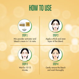 Gold Bleach 210gm - Natures Essence
