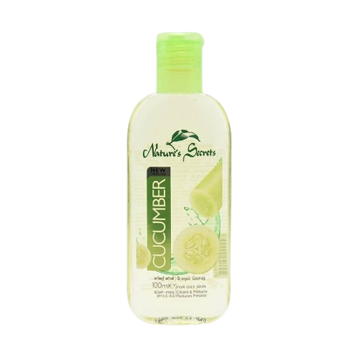 Nature's Secret Face Wash Cucumber 100ml_0