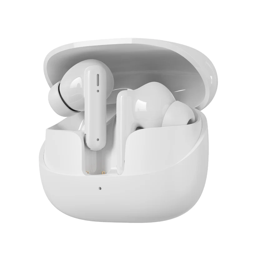 Dmes Go Buds Wireless Earbuds Bluetooth 5.4 HiFi Stereo 13mm Driver IPX4 Water Resistant 7H Battery Lightweight Fit