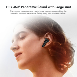 Dmes Go Buds Wireless Earbuds Bluetooth 5.4 HiFi Stereo 13mm Driver IPX4 Water Resistant 7H Battery Lightweight Fit