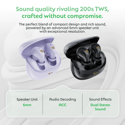 Dmes DE11 Sleeping Wireless Earbuds Bluetooth 5.4 Low Latency 6mm Driver Lightweight Fit Smart Touch for Night Use