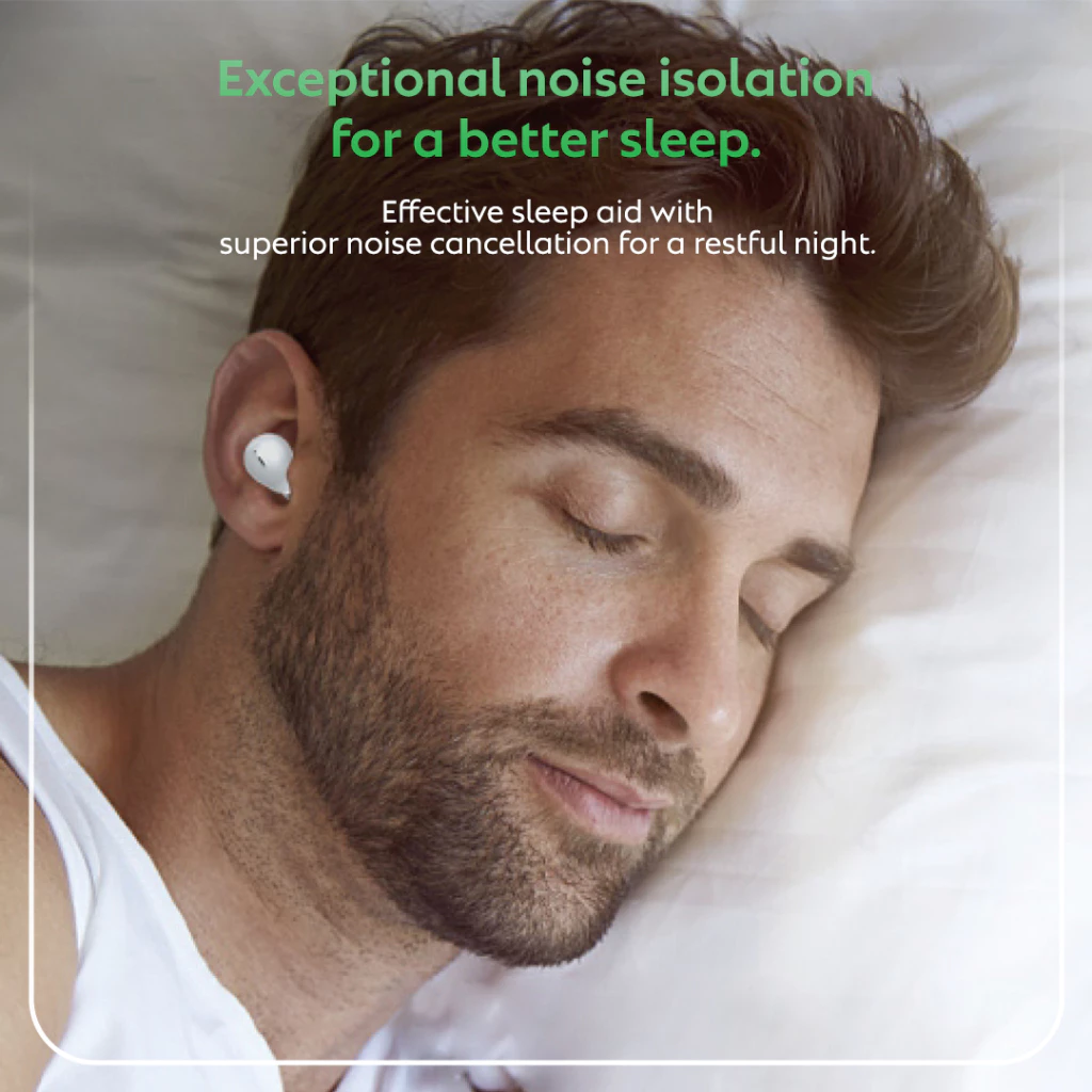 Dmes DE11 Sleeping Wireless Earbuds Bluetooth 5.4 Low Latency 6mm Driver Lightweight Fit Smart Touch for Night Use_8