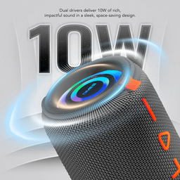 Dmes DS11 Bluetooth Speaker 10W TWS Wireless Sound RGB Light 57mm Driver 3H Battery Music Sync Mode Portable Audio