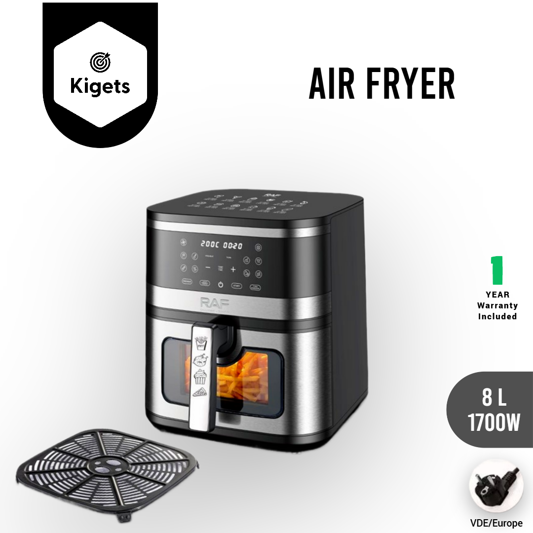 8L Digital Air Fryer With Visible Window  _3