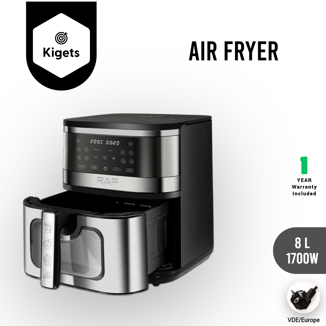 8L Digital Air Fryer With Visible Window  _5