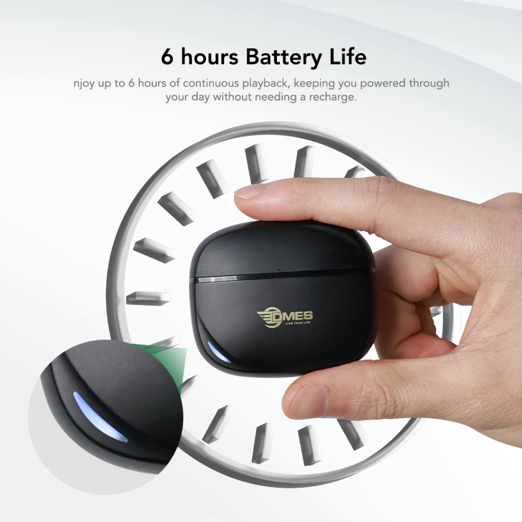 Dmes DE13 ANC Wireless Earbuds Bluetooth 5.3 ENC 4 Mic 60ms Low Latency Dual Mode 10mm Driver IPX4 Game Music Use_3