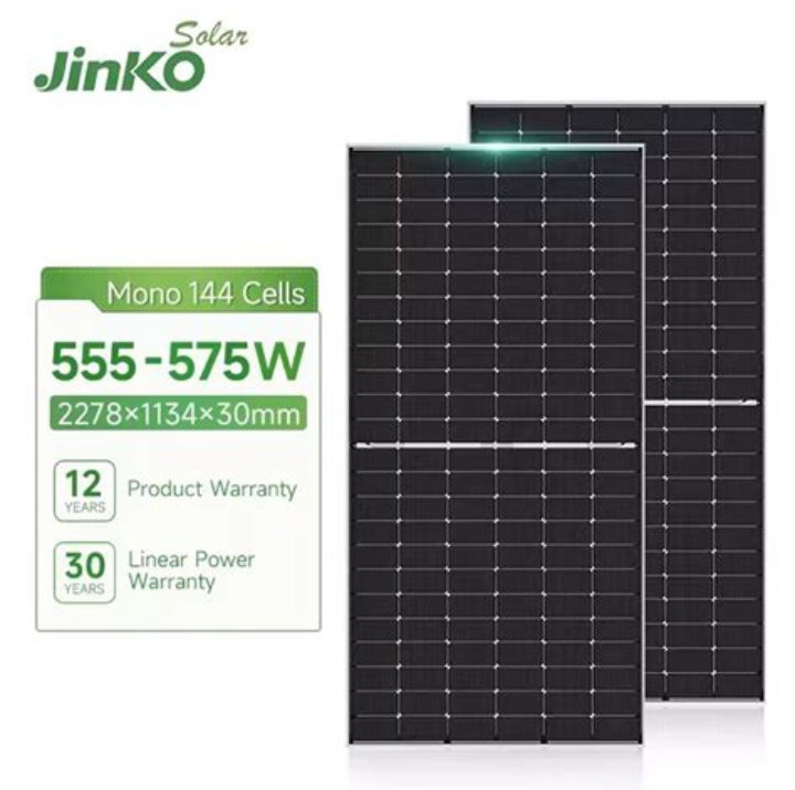 Jinko 555w Solar Panel - Monocrystaline 