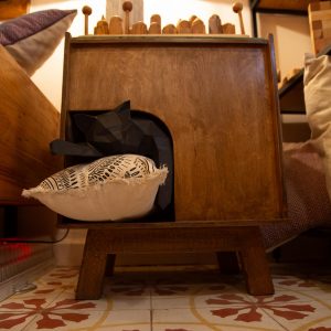 Pet Commode | Finland Wood | 50*50*40 cm