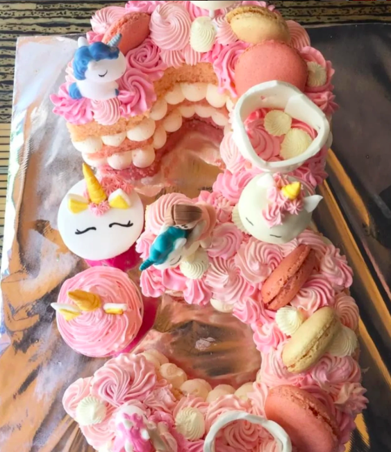 Numbers Shaped Cake_0