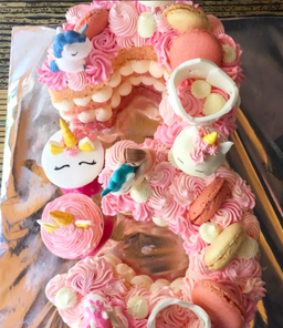 Numbers Shaped Cake