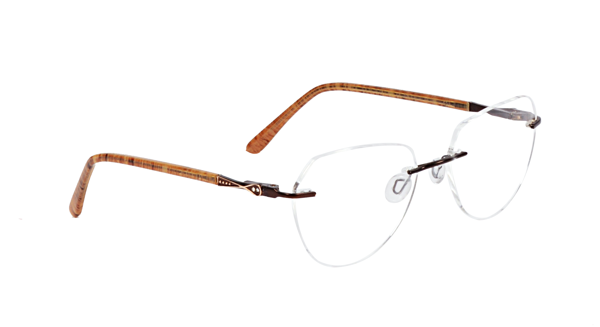 24x365 |21502 |Rimless | |BROWN- |52-17-138_1
