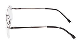 24x365 |90444 |Half Rim |Metal |SILVER-Metal |54-17-140