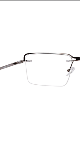 24x365 |90444 |Half Rim |Metal |SILVER-Metal |54-17-140