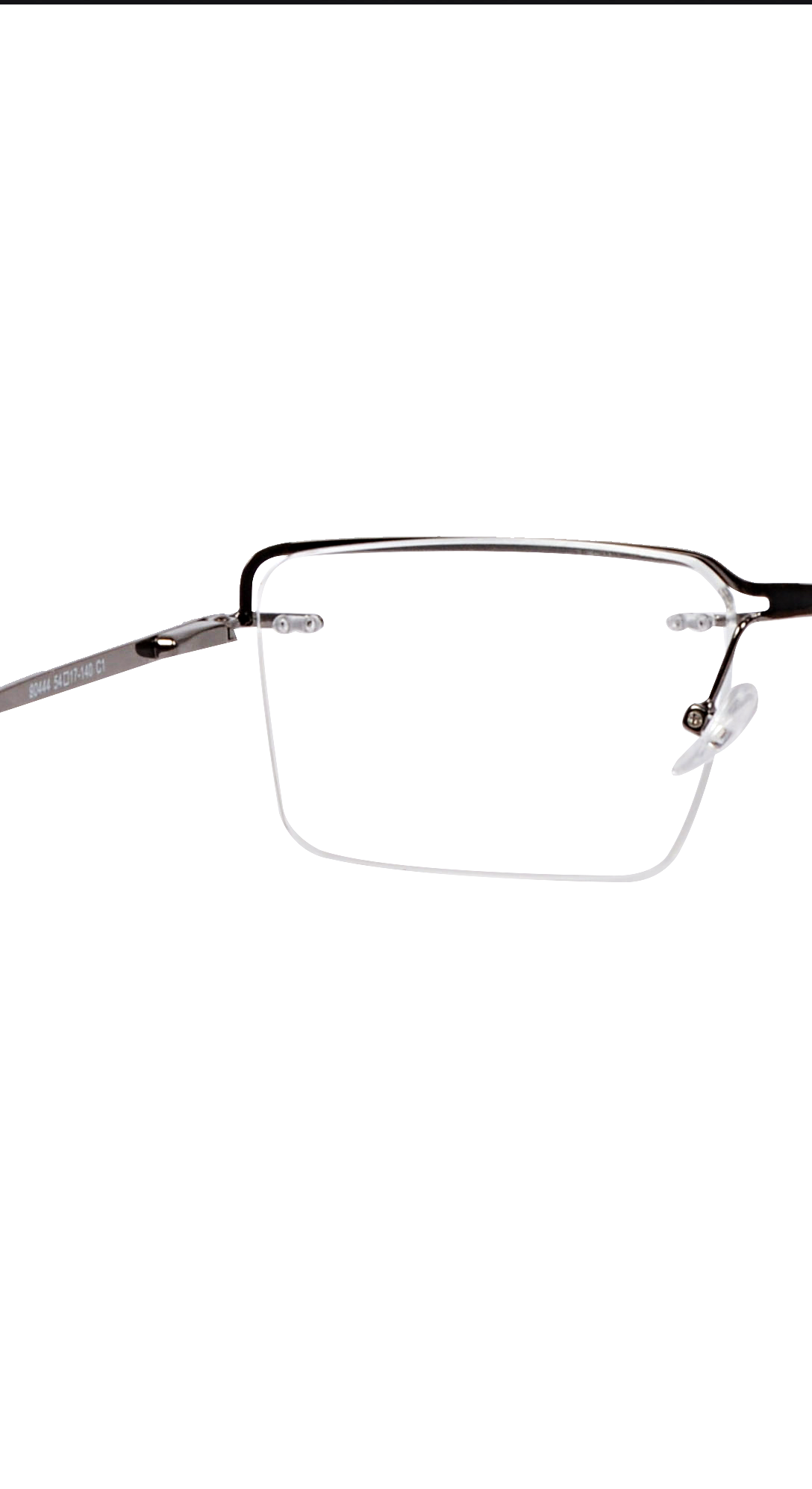 24x365 |90444 |Half Rim |Metal |SILVER-Metal |54-17-140_5