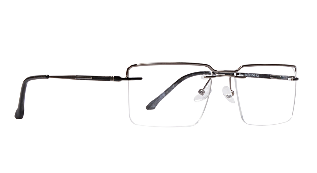 24x365 |90444 |Half Rim |Metal |SILVER-Metal |54-17-140