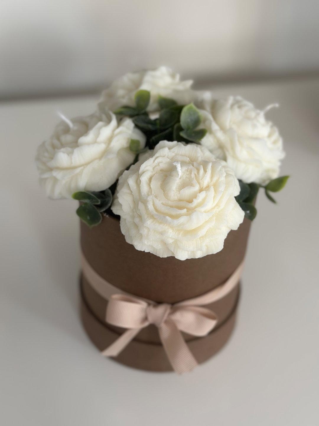 MINI FLOWER WAX BOUQUET 