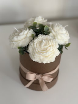 MINI FLOWER WAX BOUQUET 