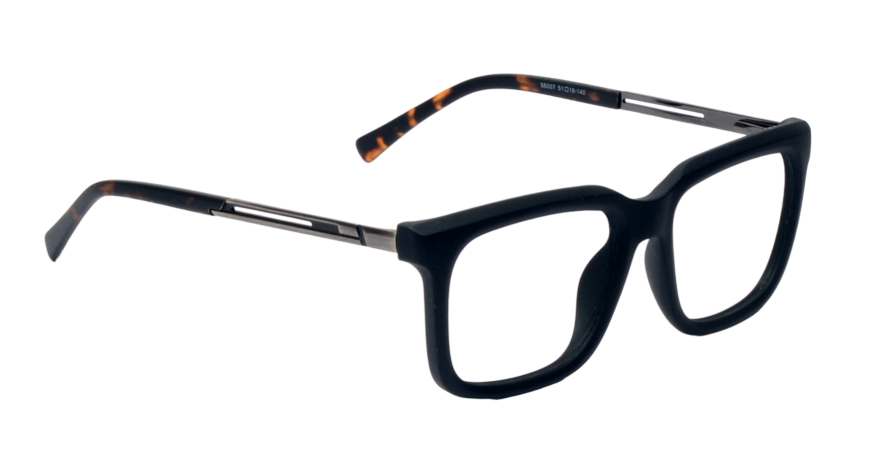 56007 |Full Rim |Fibre |BLACK-Fibre |51-18-140