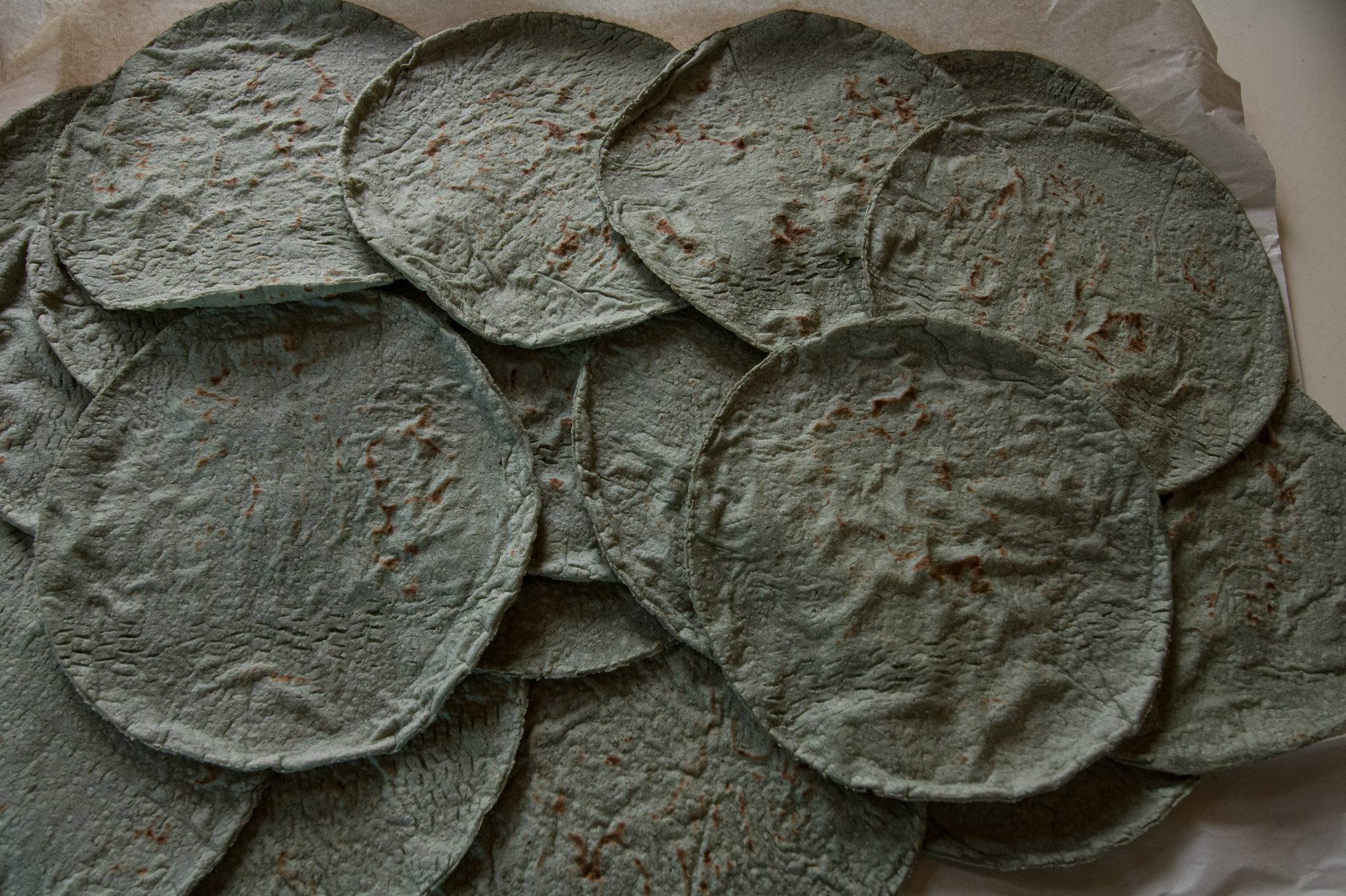Tortillas Azules / Blue Corn Tortillas / טורטיות תירס כחול_0