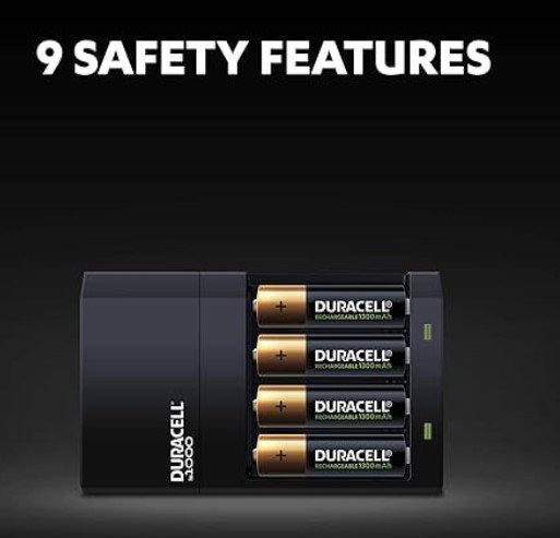 Duracell 45 Minutes Battery Charger for 2 AA and 2 AAA Battery_1