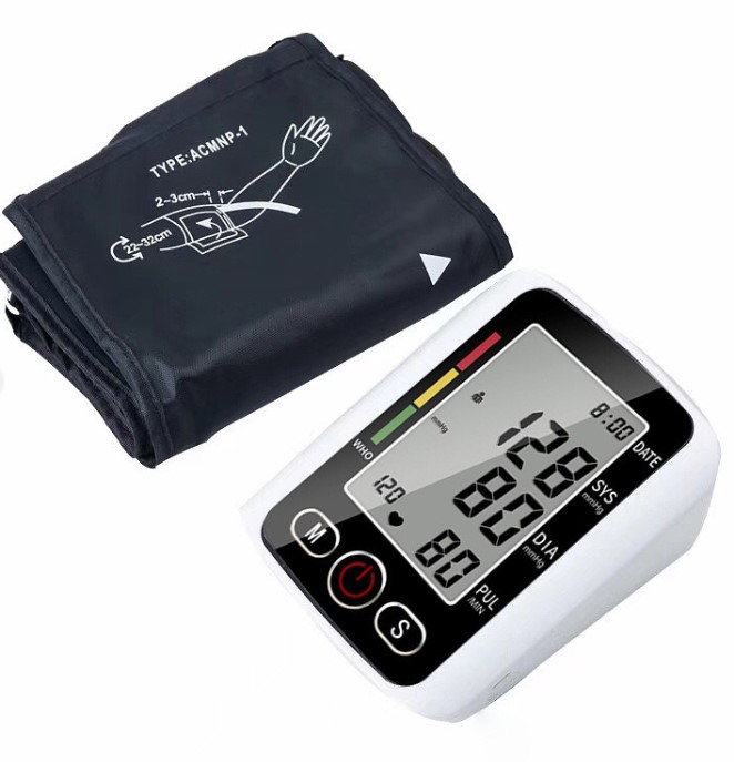 Portable Electric Digital Arm Blood Pressure / BP Monitor_2